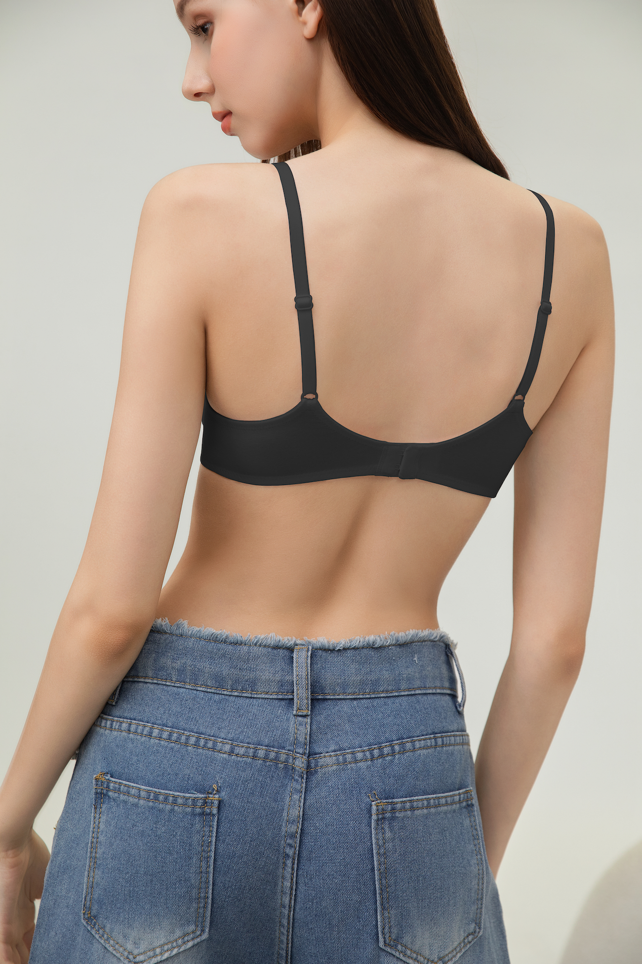 Cotton Soft Stretch Comfortable Padded Wireless Bra MS006